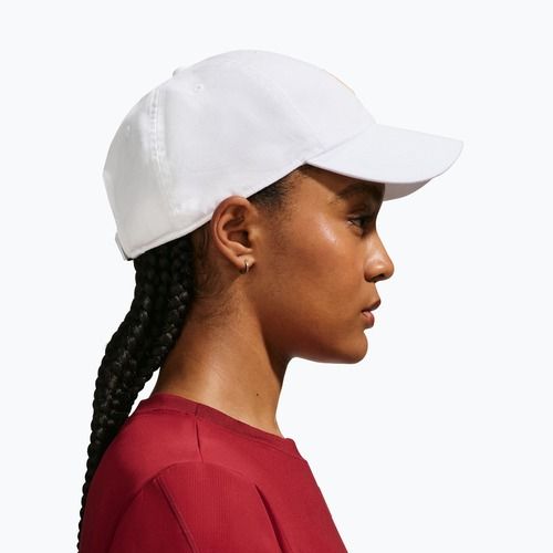 Kepurė su snapeliu Nike Club Unstructured white