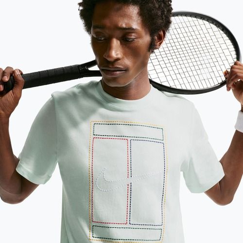 Vyriški marškinėliai Nike Court Heritage barely green