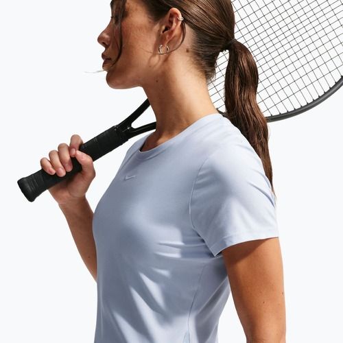 Moteriški teniso marškinėliai Nike Victory Dri-Fit hydrogen blue/white