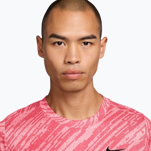 Vyriški teniso marškinėliai Nike Court Dri-Fit Victory Print pink foam/black