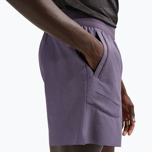 Vyriški teniso šortai Nike Court Advantage Dri-Fit 6" dark raisin/white