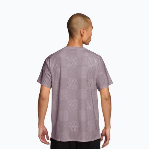 Vyriški teniso marškinėliai Nike Court Dri-Fit Advantage Print light violet ore/black
