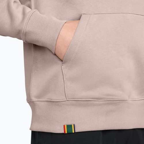 Vyriškas teniso džemperis Nike Court Dri-Fit Heritage French Terry Hoodie silt red