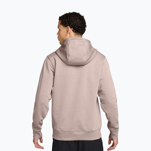 Vyriškas teniso džemperis Nike Court Dri-Fit Heritage French Terry Hoodie silt red