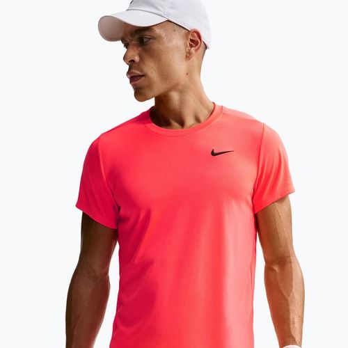 Vyriški teniso marškinėliai Nike Court Dri-Fit Victory hot lava/black