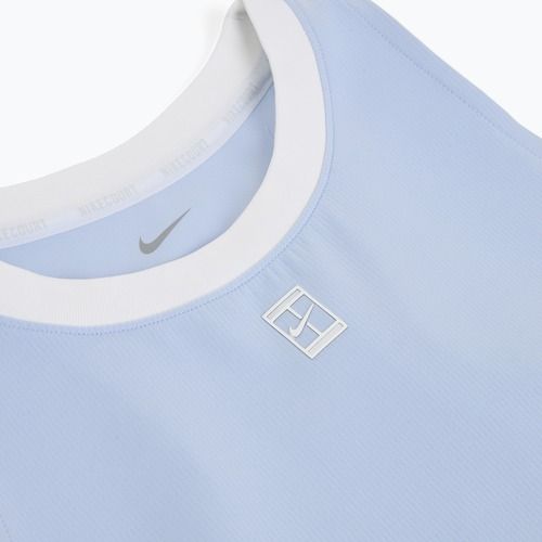 Moteriški teniso marškinėliai Nike Court Dri-Fit Advantage Tank hydrogen blue/white/white