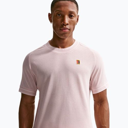 Vyriški teniso marškinėliai Nike Court Heritage silt red