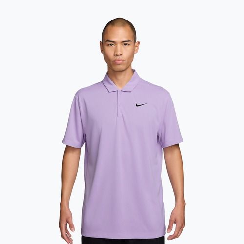 Vyriški teniso marškinėliai Nike Court Dri-Fit Polo Solid violet mist/black