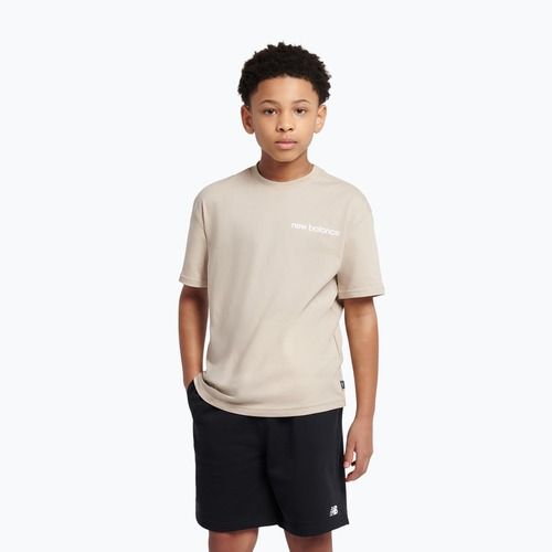 Marškinėliai New Balance 574 Shoe Graphic Tee timberwolf