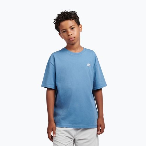 Vaikiški marškinėliai New Balance Jersey Small Logo Tee shoreline blue