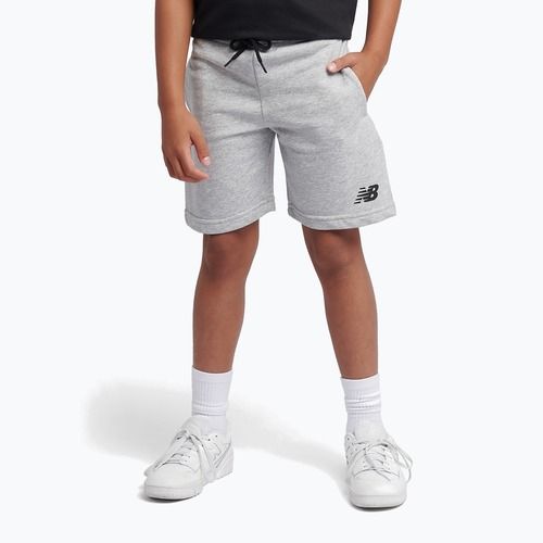 Vaikiškas komplektas New Balance Stacked Logo Tee & FT Short nb caviar