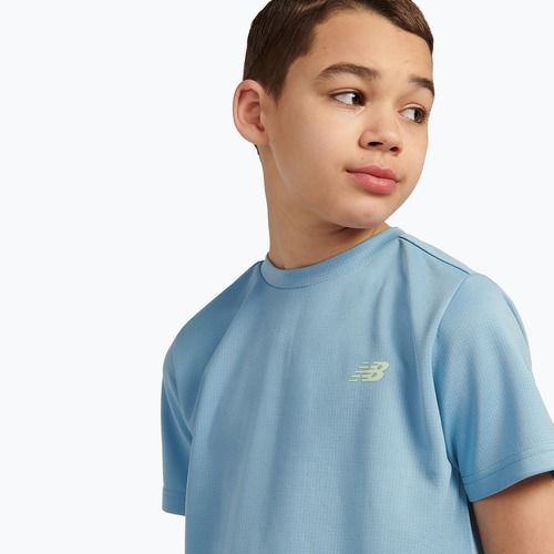 Vaikiški marškinėliai New Balance Athletic Tee still water