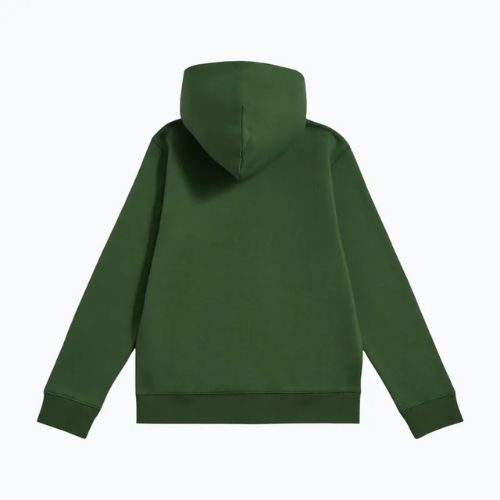 Vaikiškas džemperis New Balance Brush Back Small Logo Full Zip Hoodie dark alpine green