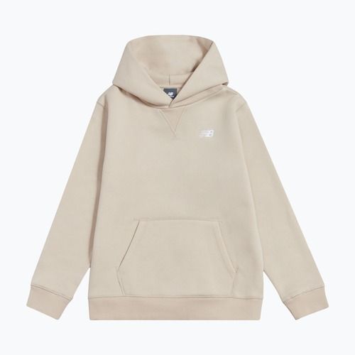 Vaikiškas džemperis New Balance Brush Back Small Logo Hoodie timberwolf