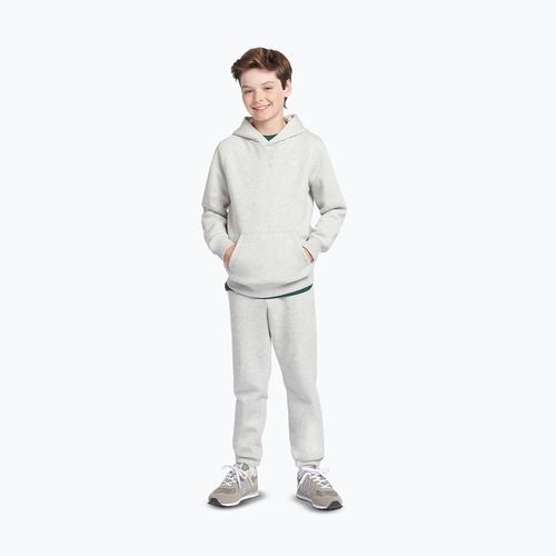 Vaikiškas džemperis New Balance Brush Back Small Logo Hoodie ash heather