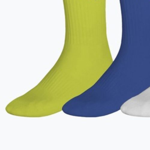 Kojinės Mizuno Training With Line 3 pairs lightning yellow/dazzling blue