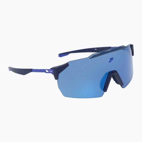 Akiniai nuo saulės Nike Limitless Shield blue void/blue mirror