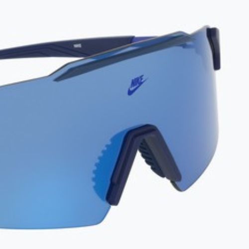 Akiniai nuo saulės Nike Limitless Shield blue void/blue mirror