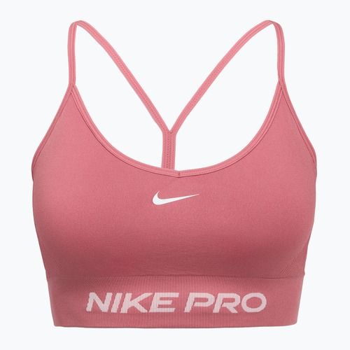 Treniruočių liemenėlė Nike Pro Seamless Light Support peony/white