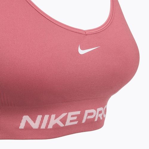 Treniruočių liemenėlė Nike Pro Seamless Light Support peony/white