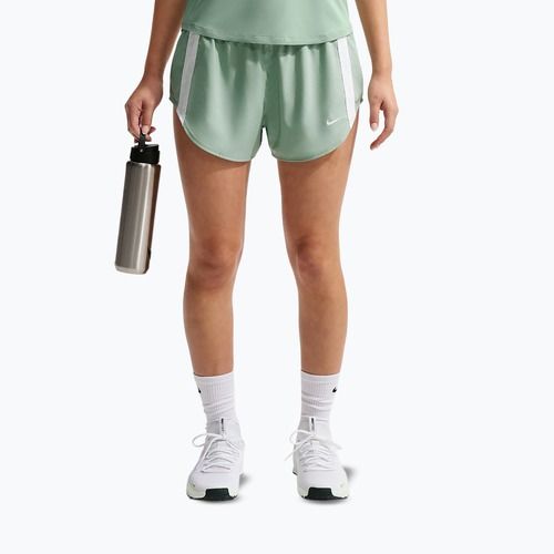 Moteriški treniruočių šortai Nike One Woven steam/white/white