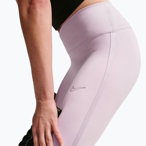 Moteriškos tamprės Nike One High-Waisted Seamless platinum violet
