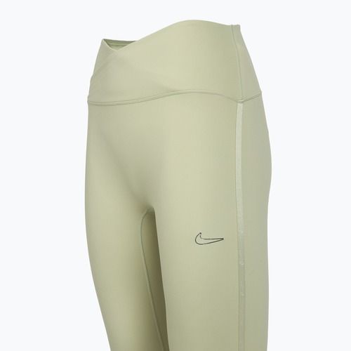 Moteriškos tamprės Nike One High-Waisted Seamless olive aura
