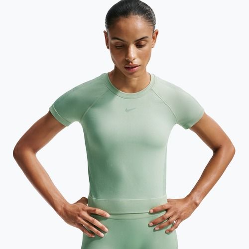 Moteriški treniruočių marškinėliai Nike Pro Seamless Dri-Fit steam