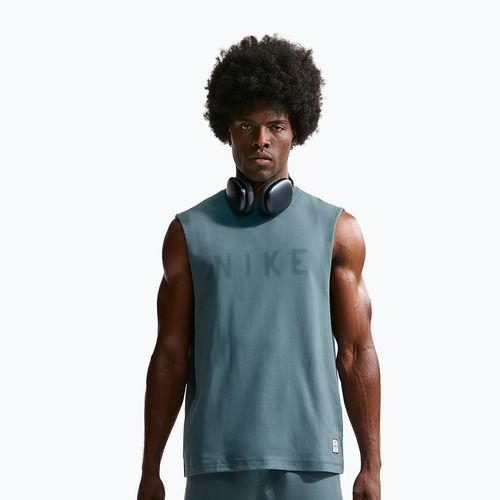Vyriški treniruočių marškinėliai Nike Athletic Club Dri-Fit mineral slate/mineral slate