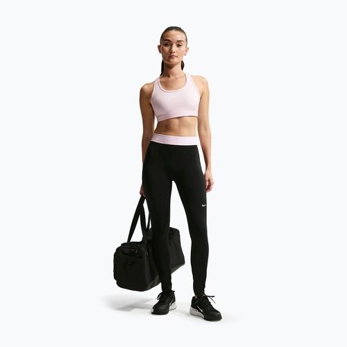Moteriškos tamprės Nike Pro Mid-Rise Full black/pink foam/white
