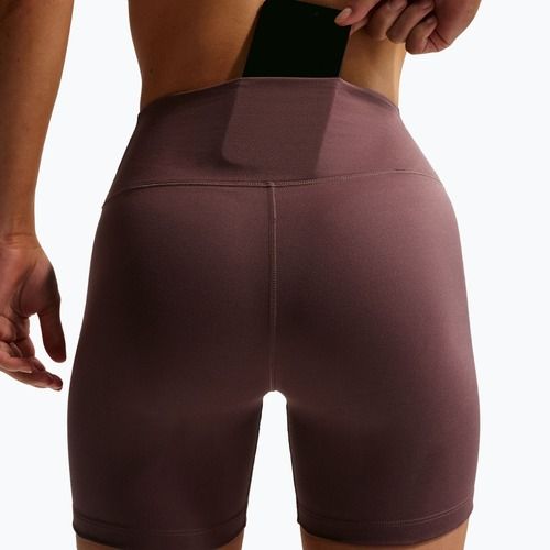 Moteriški šortai Nike One High-Waisted Biker 5" tattoo/white