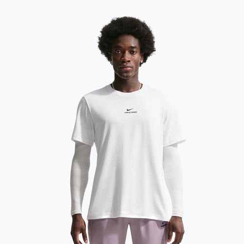 Vyriški treniruočių marškinėliai Nike Pro Dri-Fit white/black