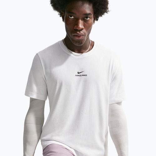 Vyriški treniruočių marškinėliai Nike Pro Dri-Fit white/black
