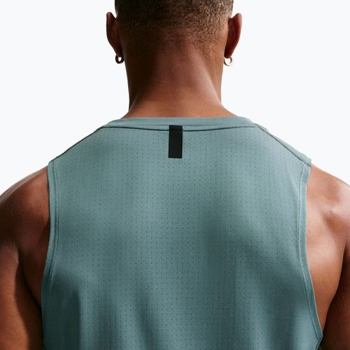 Vyriški treniruočių marškinėliai Nike Pro Training Dri-Fit mineral slate/green strike