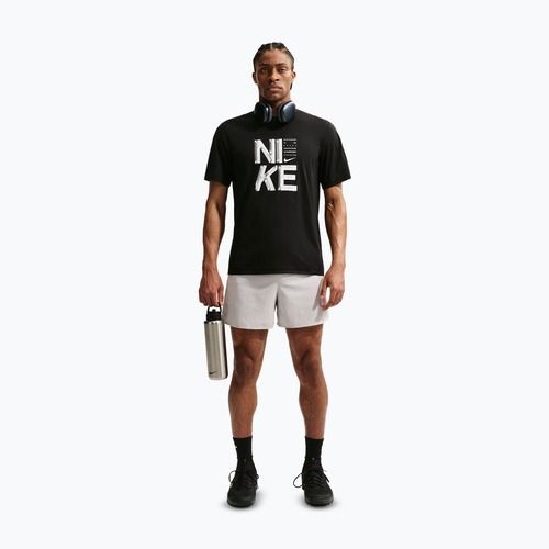 Vyriški treniruočių marškinėliai Nike Hyverse Dri-Fit Persian black/white