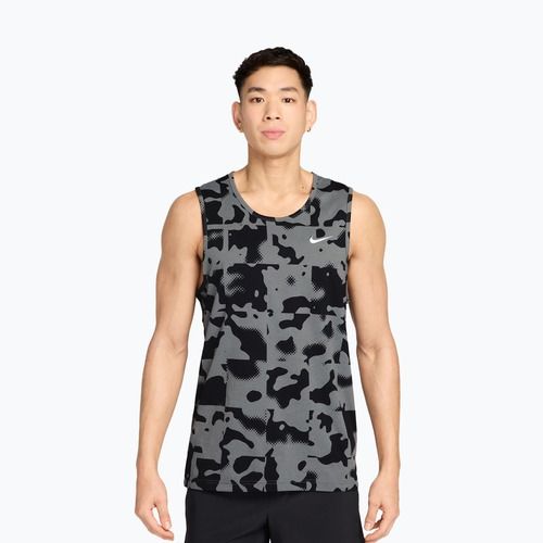 Vyriški treniruočių marškinėliai Nike Hyverse Dri-Fit TT smoke grey/black/white