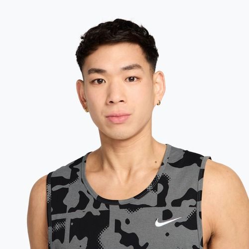Vyriški treniruočių marškinėliai Nike Hyverse Dri-Fit TT smoke grey/black/white