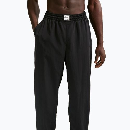 Vyriškos kelnės Nike N.A.C. Dri-Fit Woven black/pale ivory/black