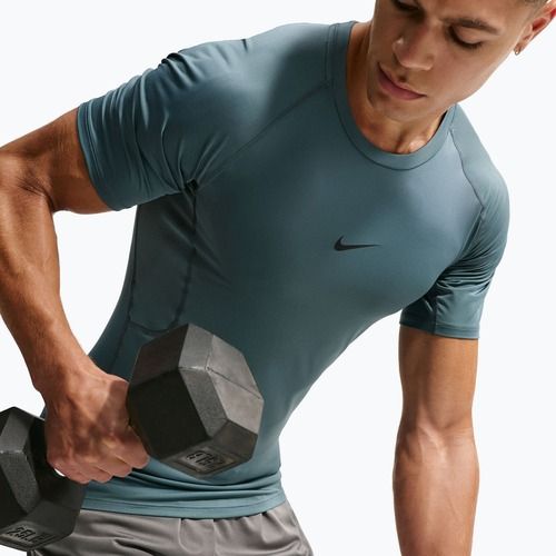 Vyriški treniruočių marškinėliai Nike Pro Dri-Fit Tight Fitness mineral slate/black
