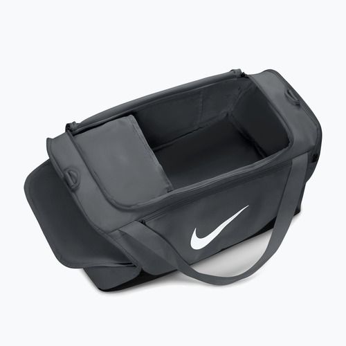 Treniruočių krepšys Nike Brasilia Duffel Small 40 l smoke grey/black/white