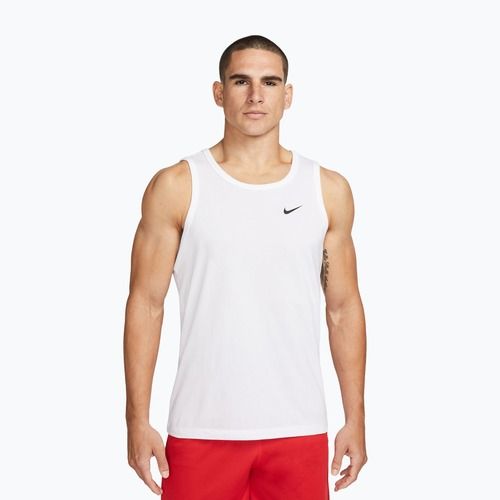 Vyriški treniruočių marškinėliai Nike Dri-Fit TT white/black