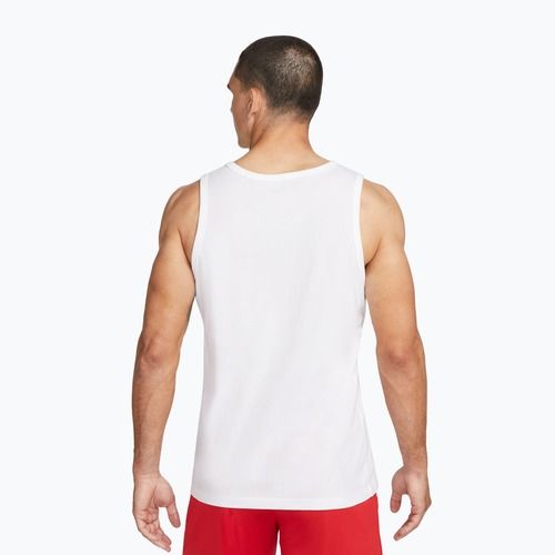 Vyriški treniruočių marškinėliai Nike Dri-Fit TT white/black