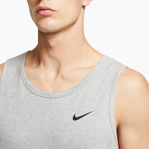 Vyriški treniruočių marškinėliai Nike Dri-Fit TT dark grey heather/black