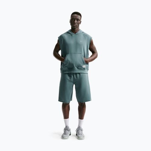 Vyriškas treninginis džemperis Nike Athletic Club Dri-Fit Sleeveless Hoodie mineral slate/mineral slate