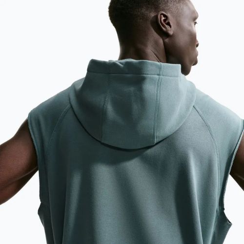 Vyriškas treninginis džemperis Nike Athletic Club Dri-Fit Sleeveless Hoodie mineral slate/mineral slate