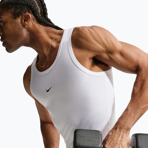 Vyriški treniruočių marškinėliai Nike N.A.C. TT white/black