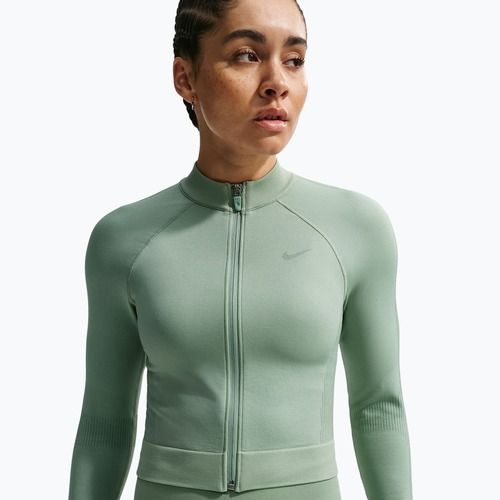 Moteriškas treniruočių džemperis Nike Pro Seamless Full Zip Top steam