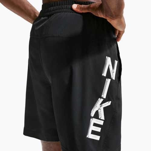 Vyriški treniruočių šortai Nike Form Dri-Fit Versatile 7" black/white