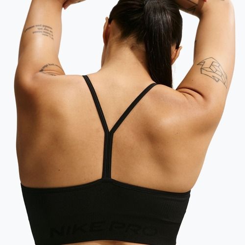 Treniruočių liemenėlė Nike Pro Seamless Light Support black