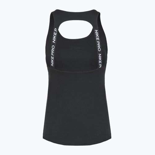 Moteriški treniruočių marškinėliai Nike Pro Dri-Fit black/white